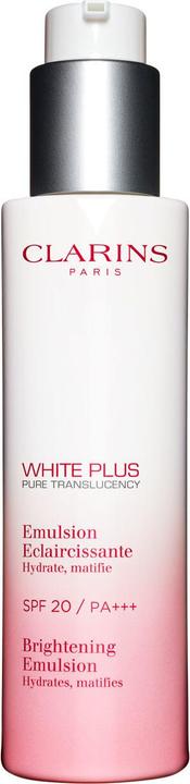 Clarins White PLUS emulsion ECLAIRCISSANTE SPF20 75ml (75 ml, Gesichtswasser, SPF 20)