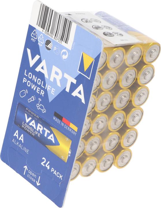 Actual product image Varta Longlife Power (24 pcs., AA, 2970 mAh)