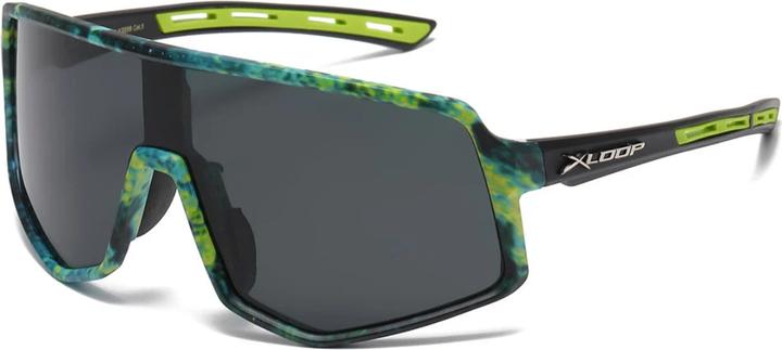 Image du produit X-Loop Sonnenbrille Camouflage (Vert, Vert)