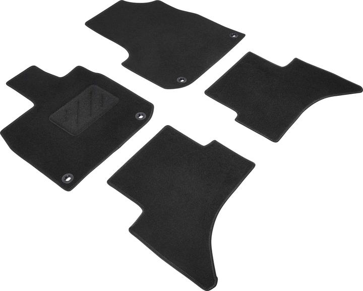 Actual product image Walser Floor mats for Honda e 09/2019-Today (2 front mats + 2 rear mats)
