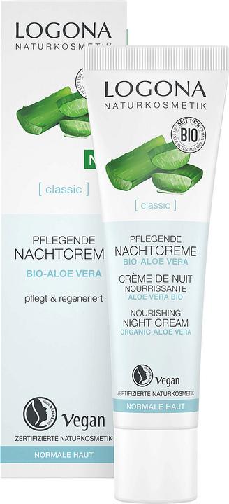 Produktbild Logona Nachtcrème pflegend 30 ml (30 ml, Nachtcreme)