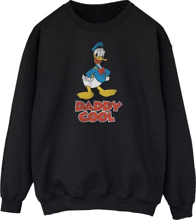 Actual product image Disney Mens Daddy Cool Donald Duck Sweatshirt (S)