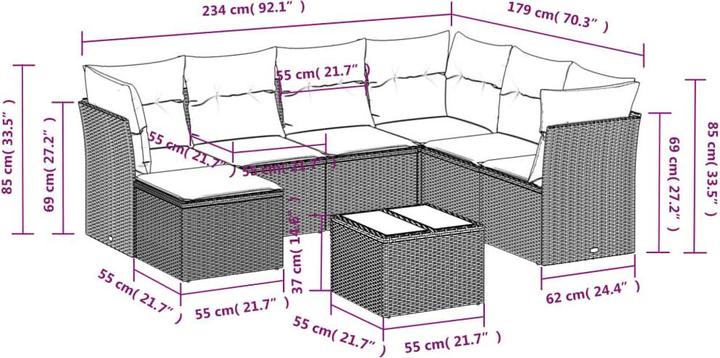 Produktbild vidaXL Moritz