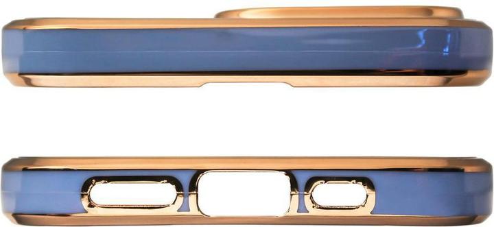 Image du produit Hurtel Lighting Color Case pour Xiaomi Redmi Note 11 gold frame gel cover blue (Xiaomi Redmi Note 11)