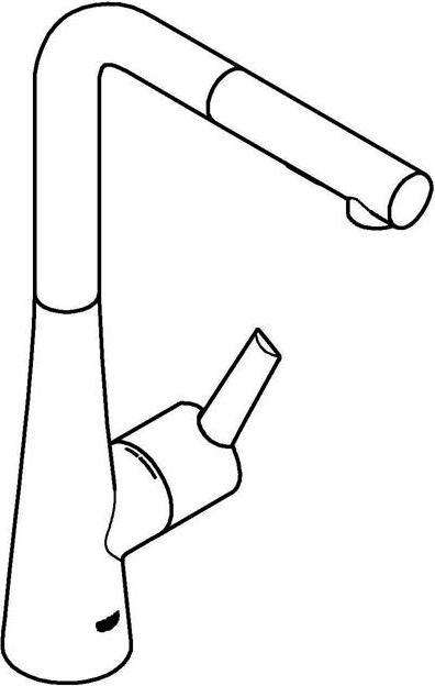 Actual product image Grohe Zedra single lever sink faucet