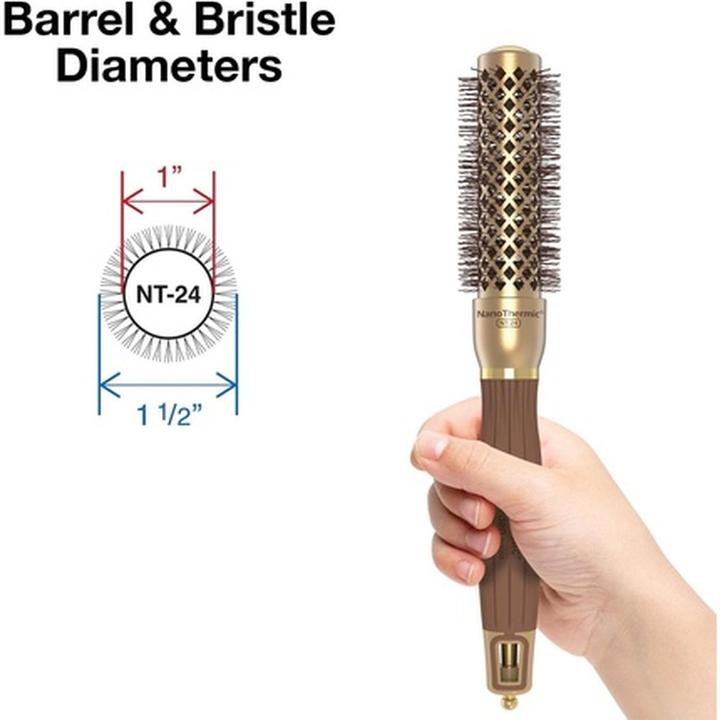Image du produit Olivia Garden Nano Thermic Ceramic Ion Brush 1 pouce