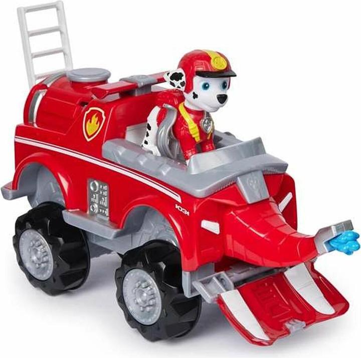 Produktbild Spin Master Paw Patrol Jungle Pups, Tiger Vehicle von Chase, Spielzeugtruck mit Actionfigur zum Sammeln, Kinders
