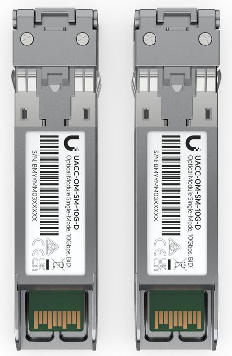 Actual product image Ubiquiti UF-SM-10G-20: Set of 20 SFP+ Module