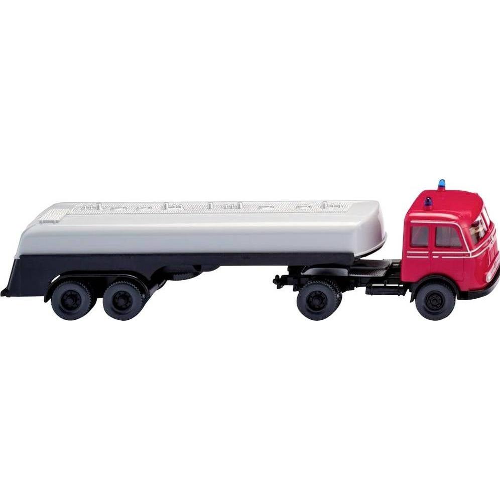 Wiking 080696 H0 Einsatzfahrzeug Modell Mercedes Benz Pullman Tanksattelzug Feue
