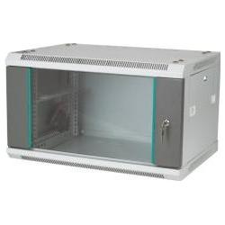 Alantec Rack-Schränke A-LAN SW-4U-600-450-N-DSJ-OP-RP-B-S SW-4U-600-450-N-DSJ-OP-RP-B-S (Hängende Grau) (4 HE, 19 Zoll R...