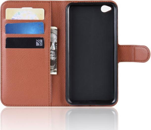 Actual product image MU Classic Litchi Leather Bookcover Series (Xiaomi Redmi Go)