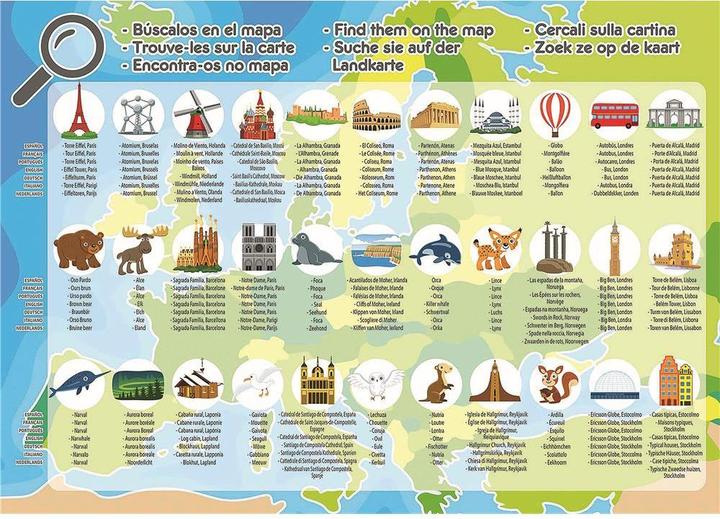 Image du produit Educa Europa Map pcs (150 pièces)