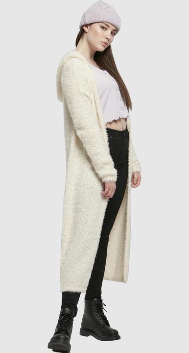 Produktbild Urban Classics Ladies Hooded Feather Cardigan (XXL)