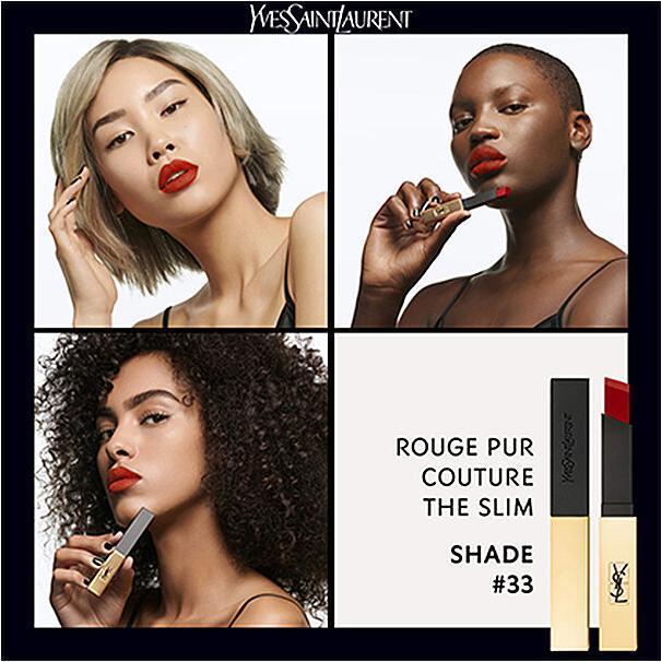 Image du produit Yves Saint Laurent Rouge Pur Couture The Slim Orange Desire 33 (33 - Désir d'orange)
