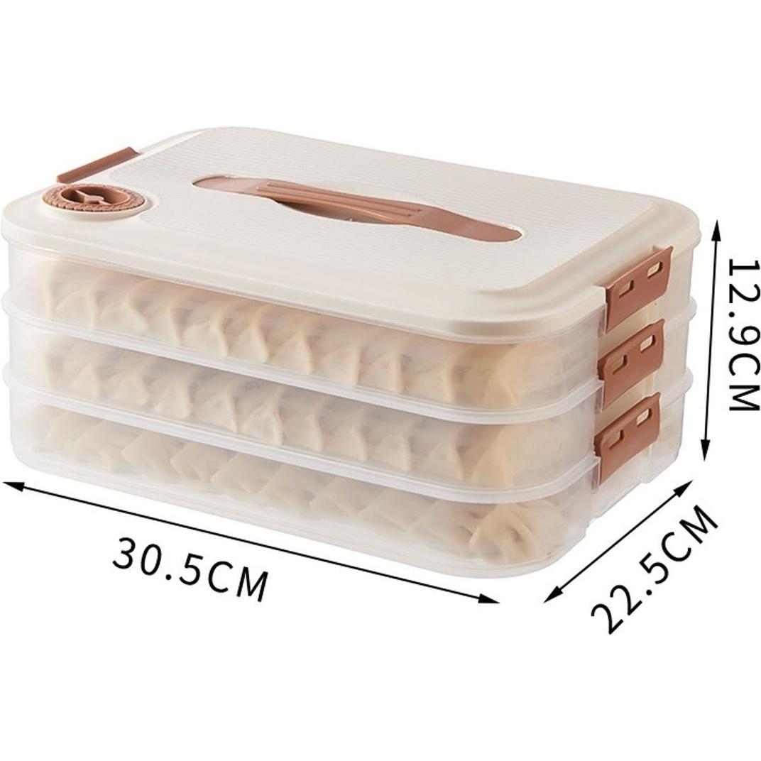 Thumbnail - König Design Aufbewahrungsbox mit Deckel Aufbewahrung Box Ordnungsboxen Küche Stapel, Vorratsbehälter