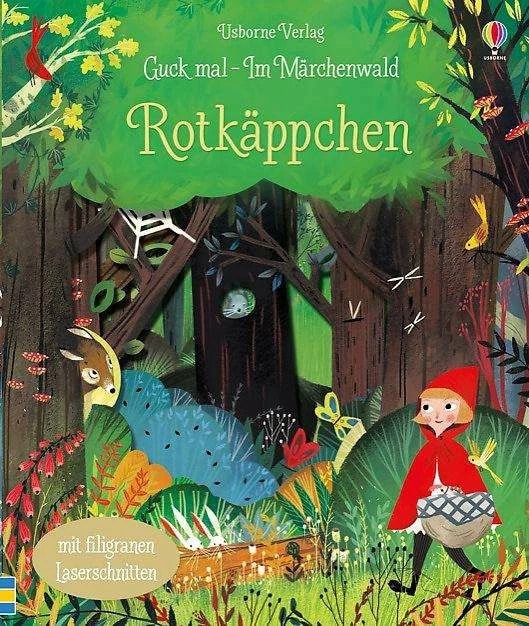 Productafbeelding Guck mal - Im Märchenwald: Rotkäppchen (Duits, Anna Milbourne, 2016)