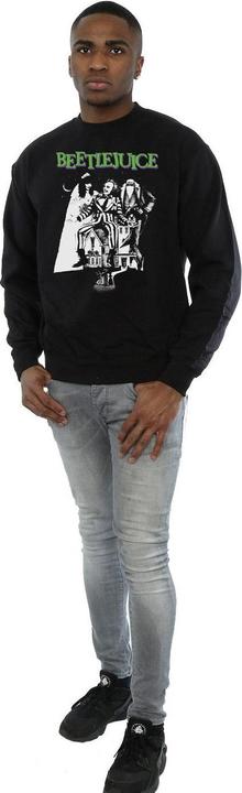 Produktbild Beetlejuice Mono Poster Baumwoll Sweatshirt (XL)