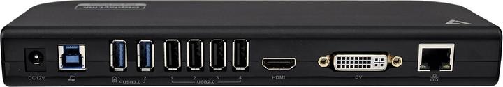 Actual product image V7 USB Docking Station Dualdisplay (USB-A, 6 ports)