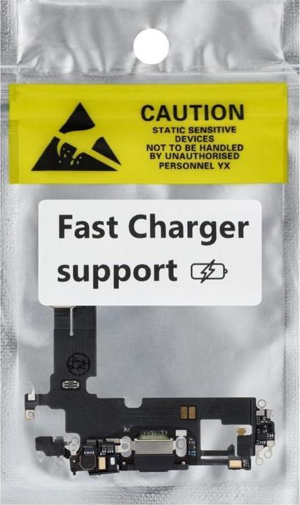 Actual product image OEM Consumables! Charging flex USB for IPHONE 12 black (used) (Apple iPhone 12)