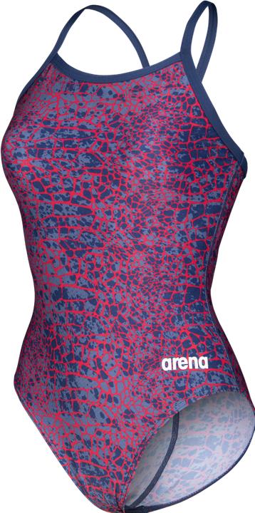 Arena W Snakeskin Swimsuit Lightdrop Back