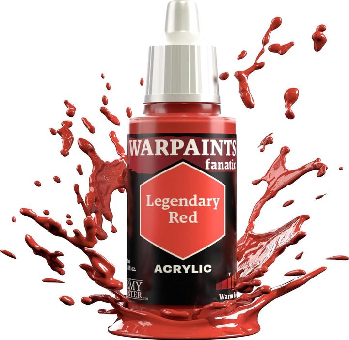 Actual product image Army Painter TAPWP3105P - Warpaints Fanatic: Legendary Red