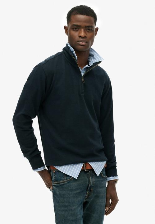 Image du produit Superdry Pull côtelé à col zippé (L)
