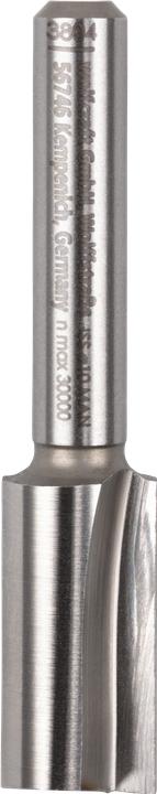 Actual product image wolfcraft 1 slot milling cutter HSS S=6mm ø10x20mm