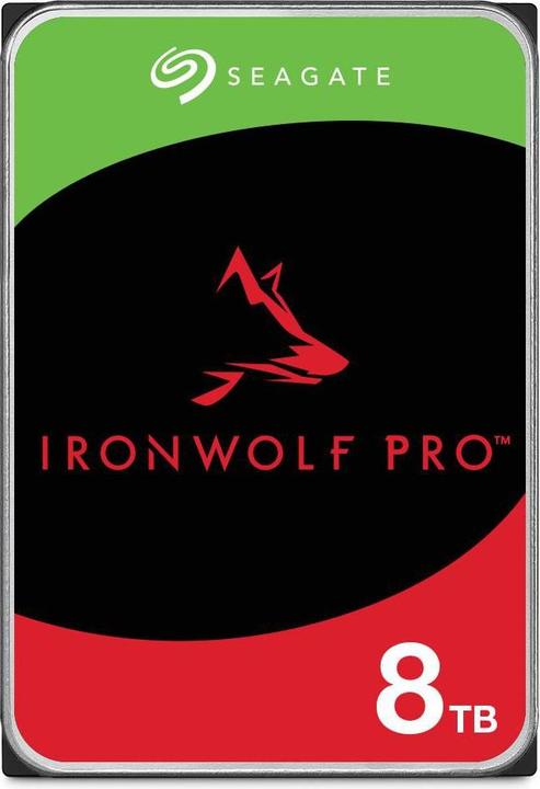 Actual product image Seagate Multipack 4 Ironwolf Pro Nt 8tb (8 TB, 3.5", CMR)