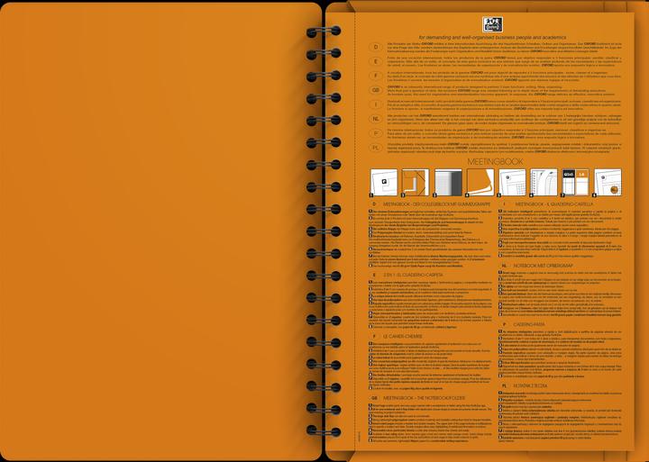 Produktbild Oxford INTERNATIONAL CONNECT - Meetingbook (B5, Liniert, Weicher Einband)