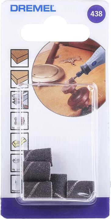 Actual product image Dremel Abrasive belts 438 (120)