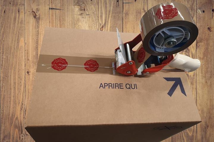 Produktbild Acit Gedrukte tape, 1 doos met 36 rollen, afmetingen 66 m x 50 mm (50 mm)