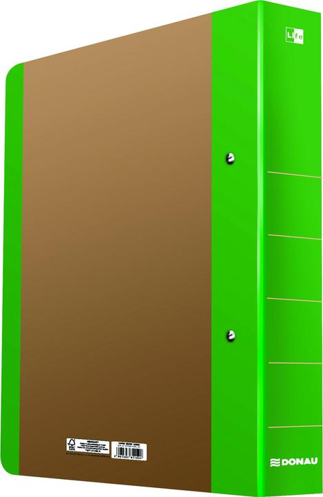 Produktbild Donau Ringbuch 2-Ringe Life grün (A4, 50 mm, 1 Stk.)