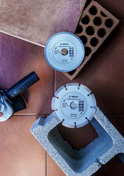 Produktbild Bosch Zubehör Diamanttrennscheiben für Fliesen und Baumaterial, 2er-Pack