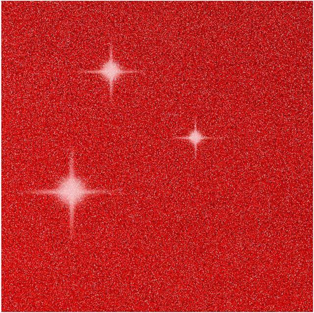 Productafbeelding Creativ Company Karten und Umschläge 10,5 x 15 cm Glitzer Rot - 4 Stück. (4 Pcs.)