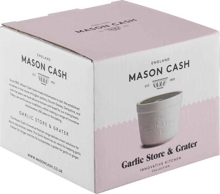 Actual product image Mason Cash Garlic container 2 in 1