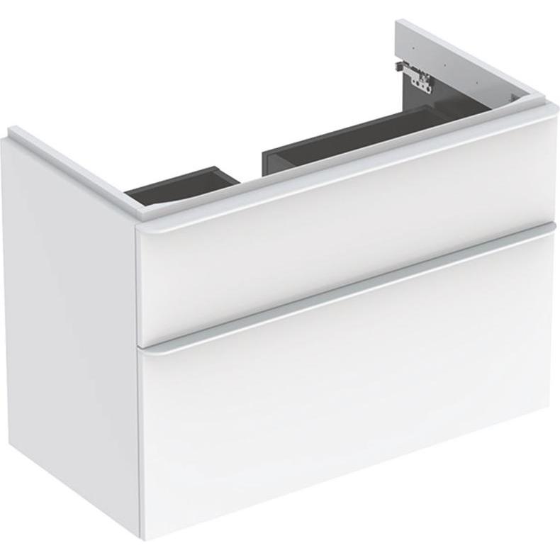 Geberit, Waschbeckenunterschrank, Waschtischunterschrank Smyle Square 88,4 cm wei 500354001 (88.5 x 47 x 62 cm)