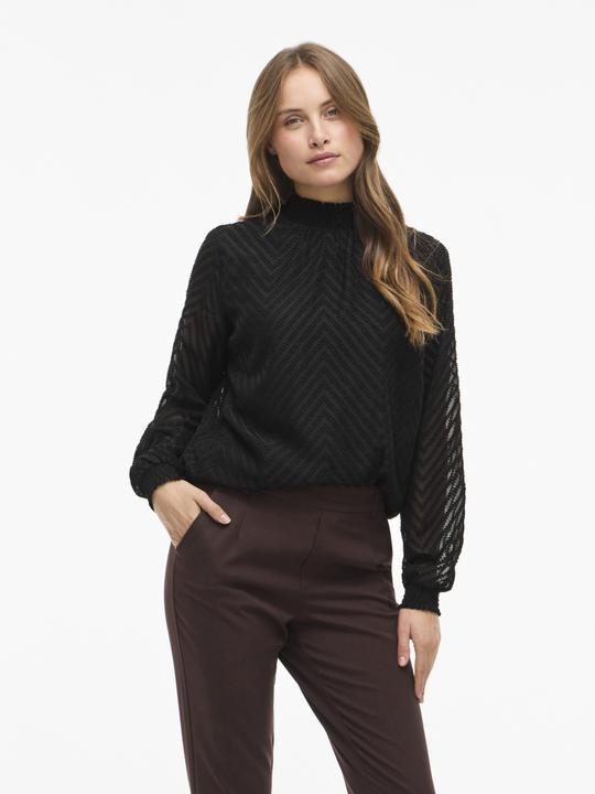 Produktbild Vila High Neck Langarmbluse (40)