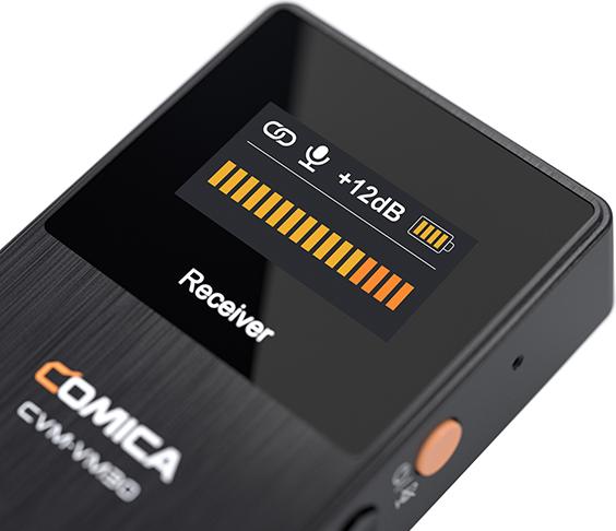 Produktbild Comica 2.4G Super Cardioid Condenser Wireless Shotgun Microphone