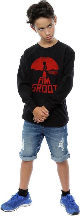 Produktbild Guardians Of The Galaxy I Am Groot Red Sweatshirt Jungen (116)