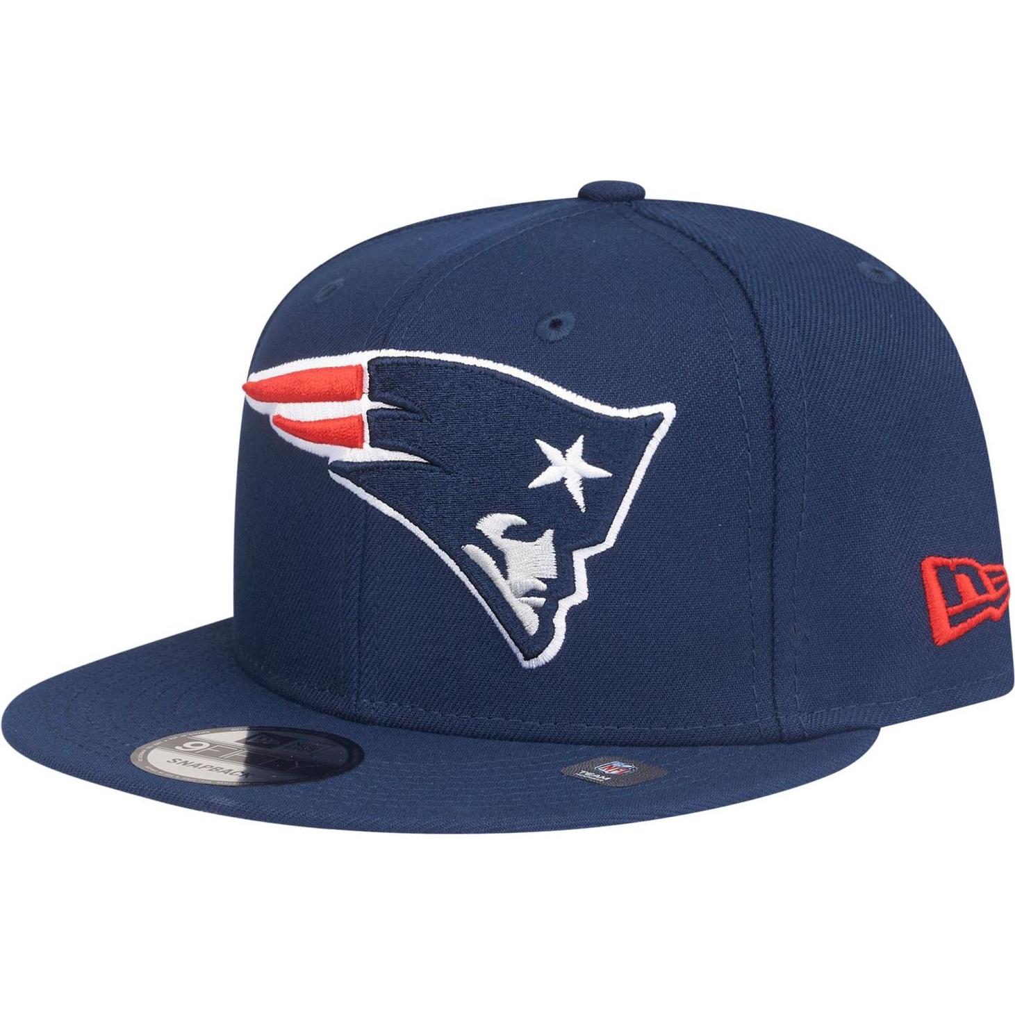 New Era, Herren, Cap, 9Fifty Logo New England Patriots, Blau