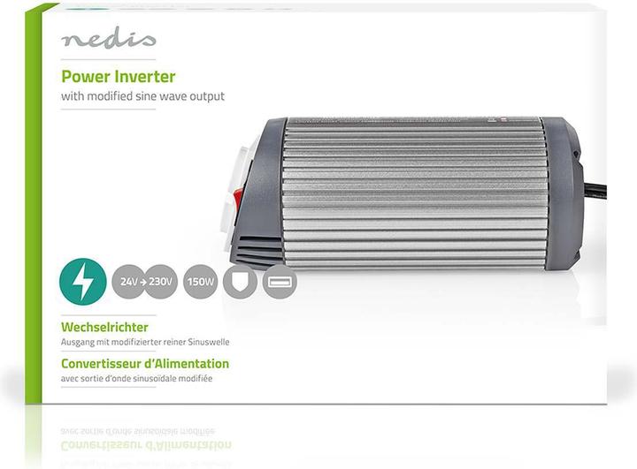 Actual product image Nedis Power Inverter modified sine waves| Input voltage 24 VDC|