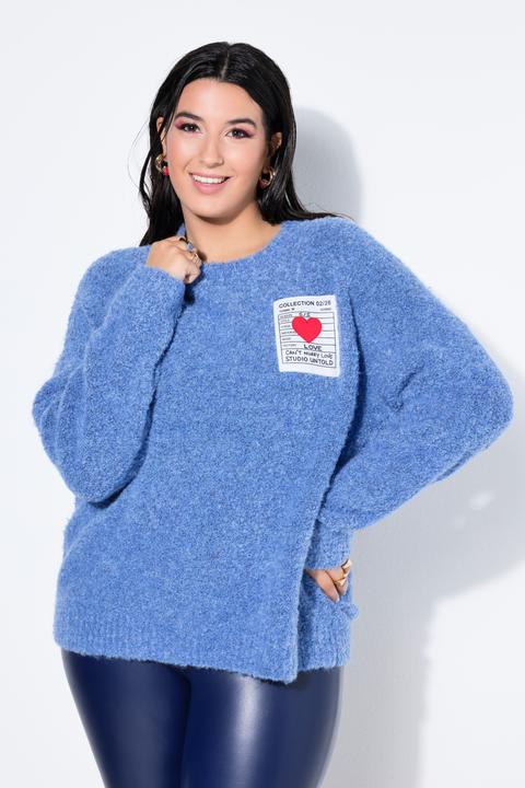 Produktbild Studio Untold Pullover, oversized, Patch, Langarm (56)