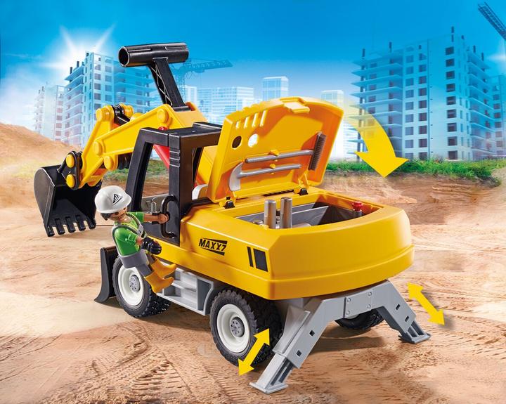 Actual product image Playmobil Excavator (71407, Playmobil City Action)
