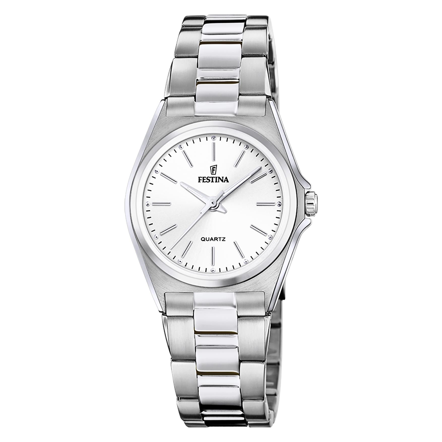 Festina, Horloge, Klassiek, Zilver, (Analoog Horloge, 31 mm)