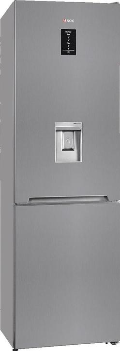 Vox Kombikühlschrank NF 3735 IX E (E, H: 230 l, Z: 101 l, NO-FROST, Edelstahl) (331 l)