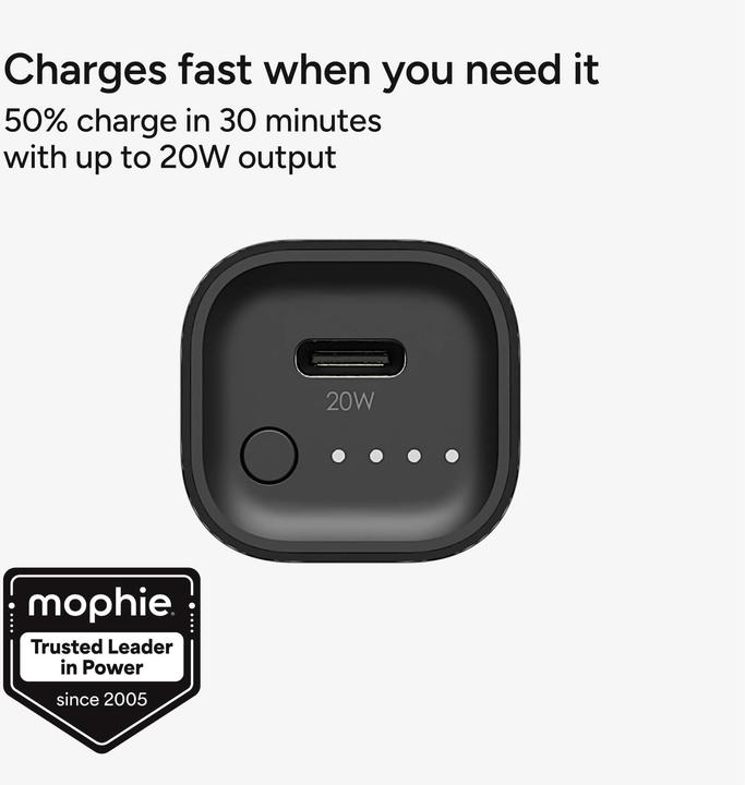 Produktbild mophie Powerstation (5000 mAh, 20 W, 20 Wh)