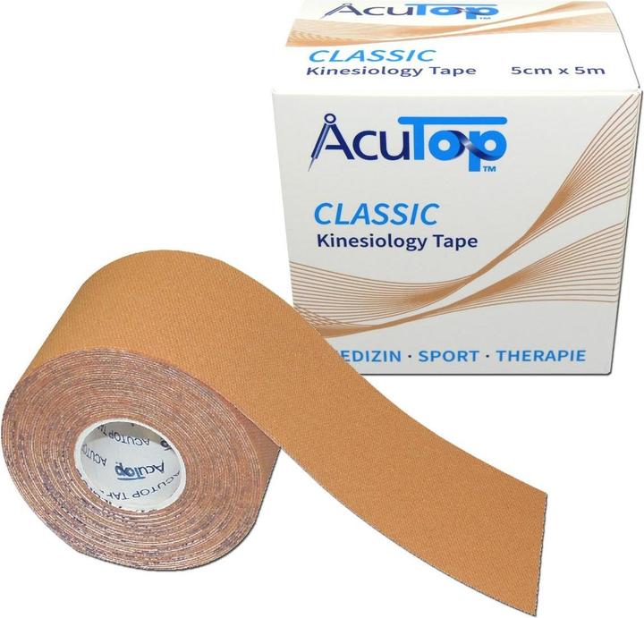 Immagine prodotto AcuTop Nastro classico 5 cm x 5 m Beige (5 m)