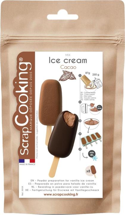 ScrapCooking Fertigmischung Schokoladenglace Mix (145 g)