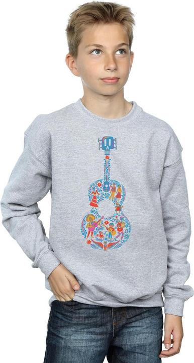 Produktbild Disney Coco Guitar Pattern Sweatshirt Jungen (152, 158)