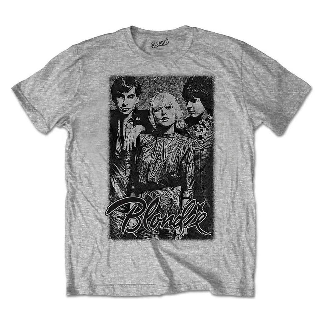 Blondie, Herren, Shirts, Band Promo, Grau, (M)